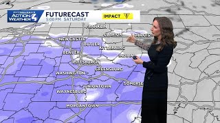 Trio of Impact Days with Snow and Arctic Air for Western PA