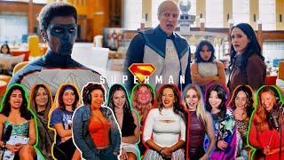 DCU Fans React LOIS LANE AND THE JUSTICE GANG SCENE | Superman 2025 Movie Reactions Mashup