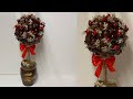 Awesome Christmas Decoration Ideas From Recycled Christmas Balls and Newspaper