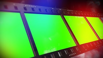 GREEN SCREEN EFFECTS|film strip projector history opener|Free After Effects Template|chroma key