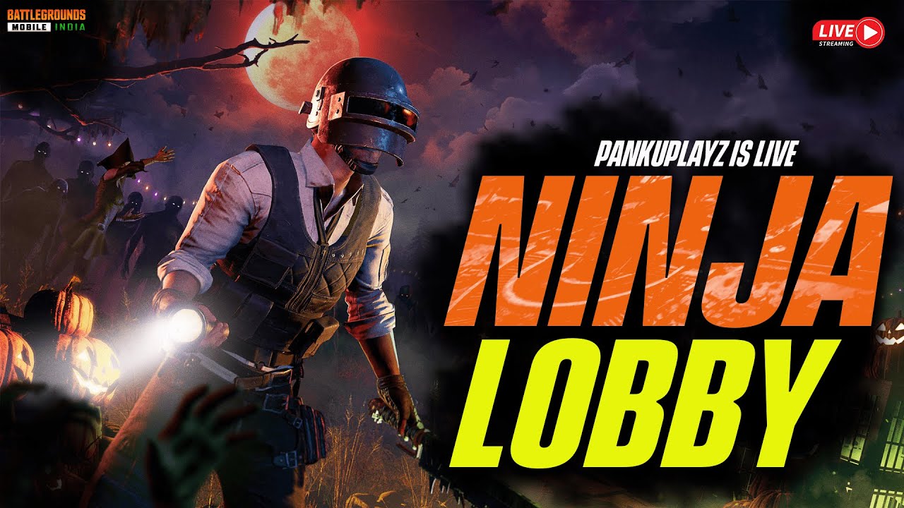 WELCOME TO NINJA LOBBY | @pankuplayz | @BattlegroundsMobile_IN - YouTube