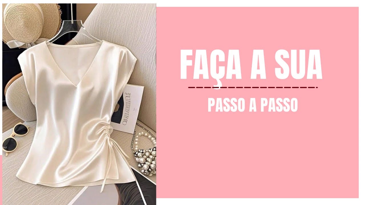 BLUSA ELEGANTE DA SHEIN PASSO A PASSO