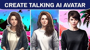 Create Your Own Ai Talking Avatar from Scratch | Make Own Ai Animated Character