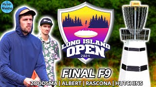 Long Island Open | FINAL F9 | Zoodsma, Albert, Rascona, Hutchins