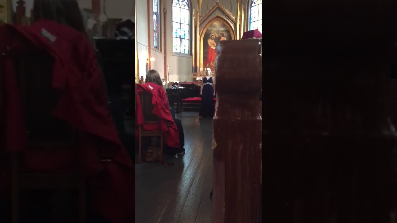 Nina Grieg aplay when i am laid in earth