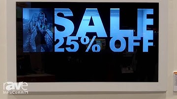 InfoComm 2014: AG neovo Features their Transparent Digital Signage