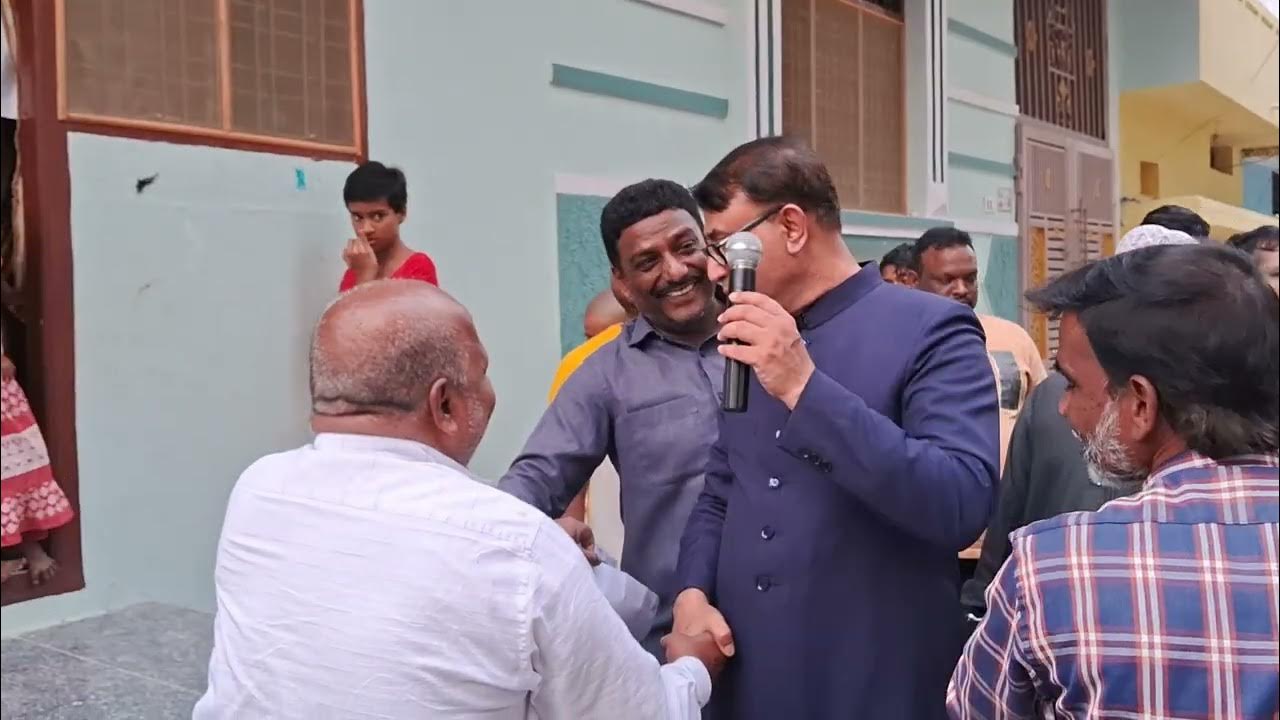 MBT Yakutpura Candidate Amjed Ullah Khan Did His Padyatra From Lucky mbt-yakutpura-candidate-amjed-ullah-khan-did-his-padyatra-from-lucky