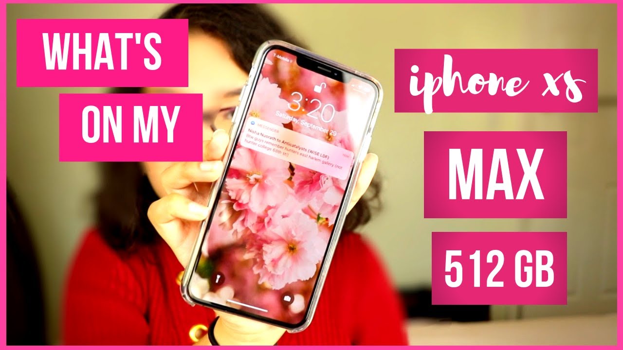What's On My iPhone XS Max (512GB) YouTube