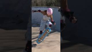 I Tried To Kickflip But Got Kicked Out.. 🛹🧍‍♀️ #Shorts #Skateboarding #Skatergirl #Kickflip #Maya