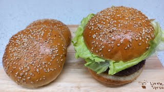 햄버거빵 만들기 Hamburger Bun 틀없이 만드는 부드러운 햄버거빵^^