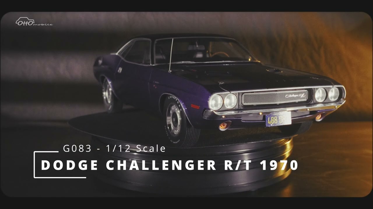 Dodge Challenger R/T Plum Crazy 1970 1/12 OTTOMOBILE G083