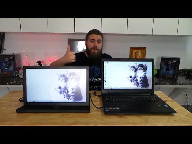 Asus MB168B USB 3.0 Monitor Overview - YouTube