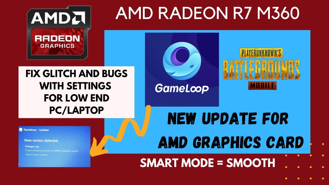 AMD Graphics Card Glitch Fix New Gameloop Update PUBG Emulator Best