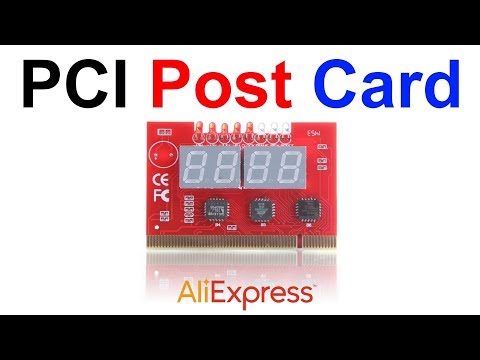 Пост Карта PCI Post Card для тестирования компьютерных материнских плат AliExpress !!!