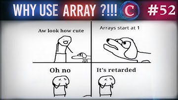 WHY USE ARRAY? - ARRAY BASICS | C Language Tutorial (Hindi Version) | #52 | Arpit Katiyar