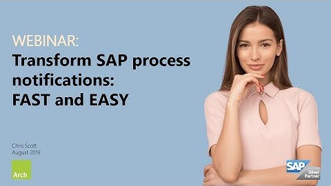 Floe Webinar: Transform SAP Workflow emails