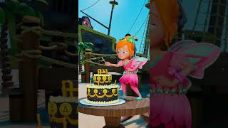 Pirate Dad STEALS the Birthday Cake!! 🍰🏴‍☠️ @spacestationanimationshorts