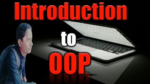 Introduction to OOP  (Hindi,Urdu ) video