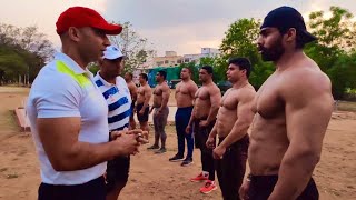 Indian Army Bodybuilding motivation ( me & my team )