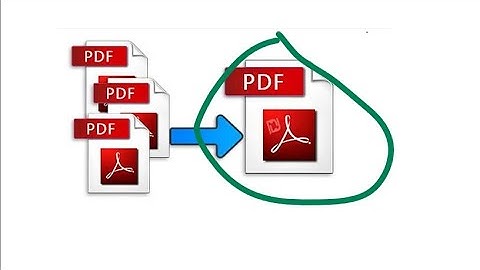 How To Merge PDF Files Into One PDF File || Combine PDF