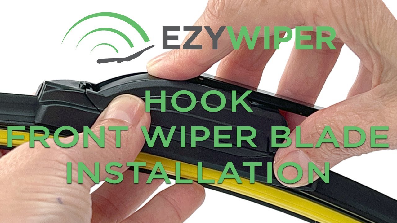 How to fit Ezywiper wiper blade to Front Hook type wiper arm -detailed ...