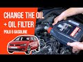 Change the oil and the oil filter POLO 5 1.2 TSI 🛢