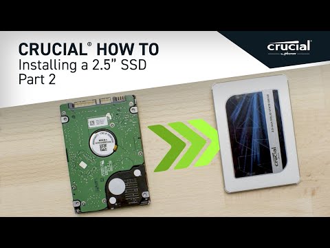 Række ud parkere Blitz Part 2 of 4 - Installing a Crucial® 2.5" SSD: Copy - YouTube