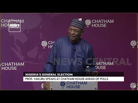 There Will Be No Postponment of Nigeria's February Elections - INEC Chairman Speaks at Chatham House