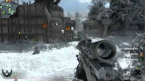 Crazy Lucky Snipe on Array Team Deathmatch