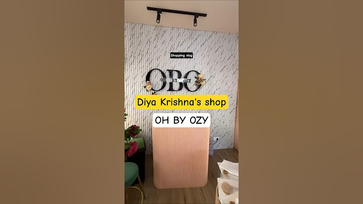 shopping at oh by ozy #diyakrishna