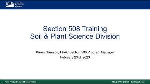 508 Digital Accessibility Training (2/2023)