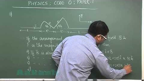 JEE-Advanced 2015 Paper-1 Solution-Physics Video [Q. 11] By Aakash