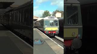 Class 117 DMU @ Gloucestershire Warwickshire Railway #trains #train