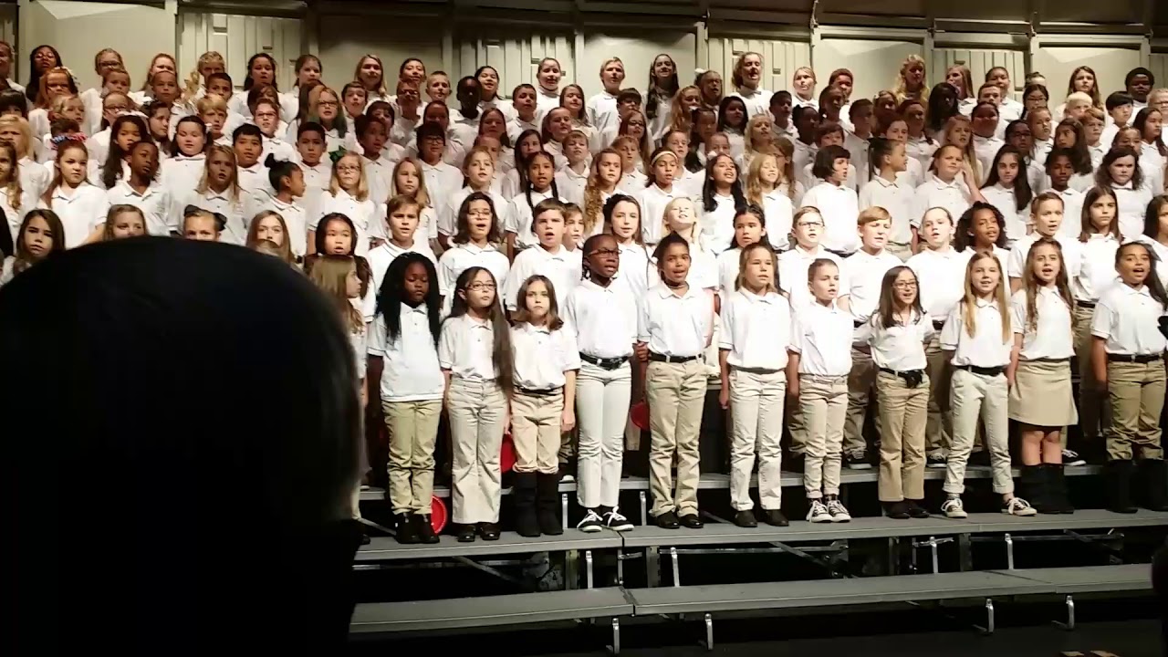 Buford Academy Chorus Honors American Veterans YouTube