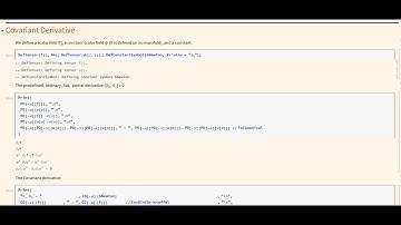 General Relativity - U02 ComputerLab  Mathematica xTensor Introduction