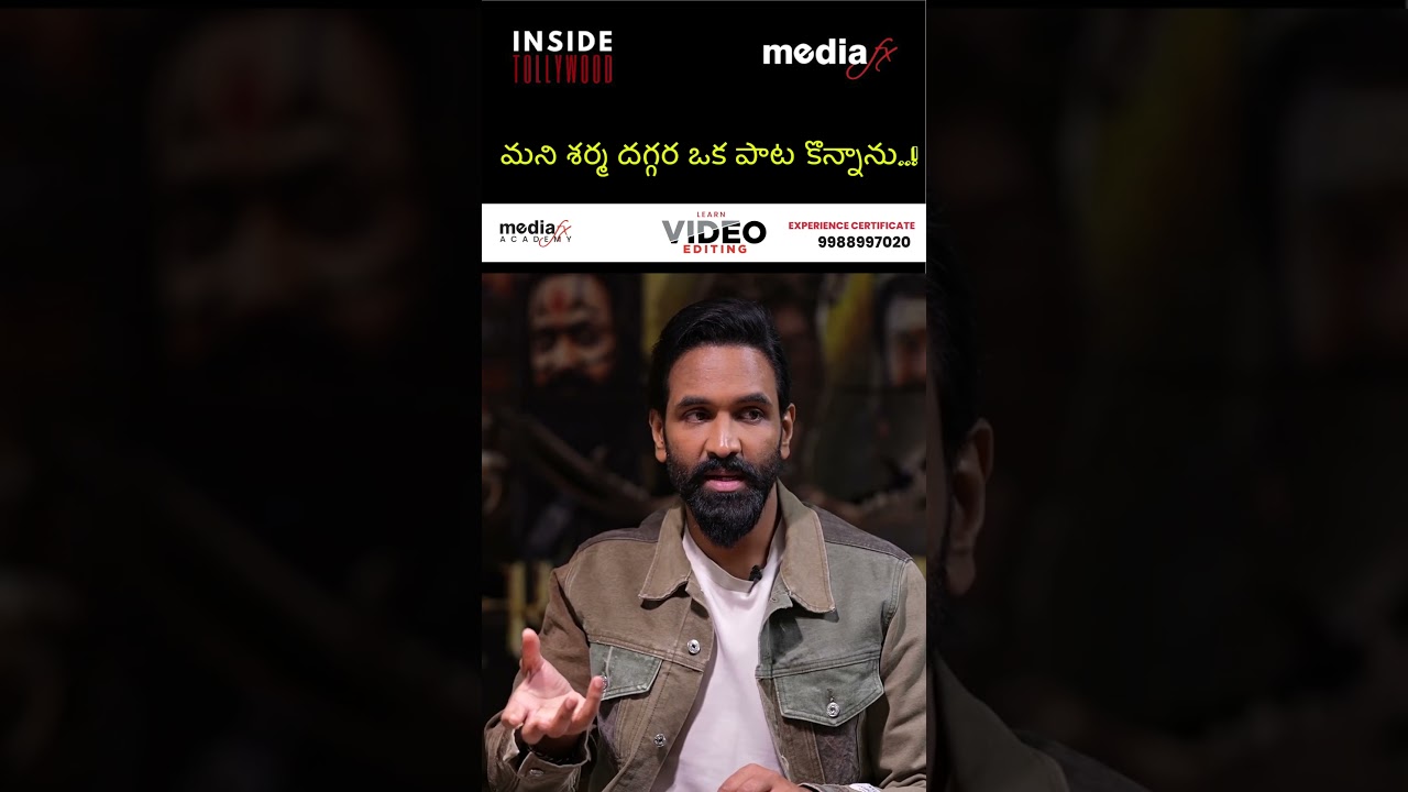 🎶 “I Bought a Song from Mani Sharma for Kannappa!” – Vishnu’s Musical Masterstroke! 🔥🎧