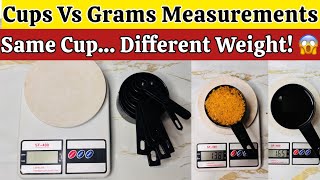 Famous “Cup vs Grams – Same Cup, Different Weight! 😱 Perfect Baking Tip” Profile