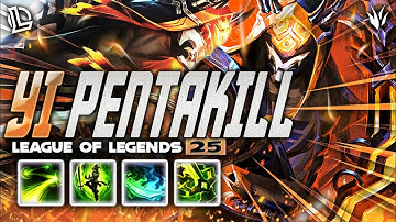 MASTER YI MONTAGE #2 - YI PENTAKILL | Ez LoL Plays