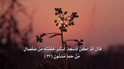 تلاوة حجازية من سورة الحجر القارئ محمد الغزالي