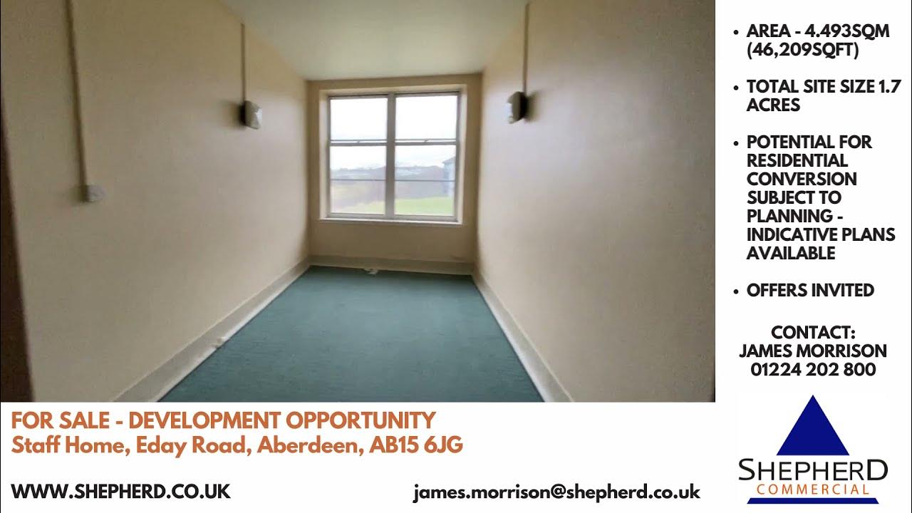 For Sale, Staff Home, Eday Road, Aberdeen, AB15 6JG YouTube