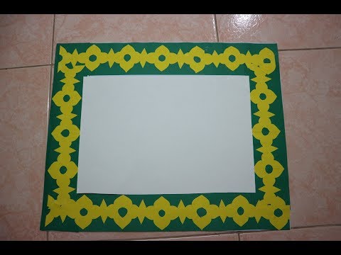 การตัดขอบบอร์ดลายไทย