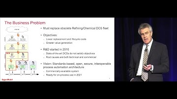 Open Process Automation Keynote -  Don Bartusiak of ExxonMobil @ ARC Orlando Forum 2017