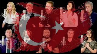 Sanatçılardan Afrin Türküsü Analar Aslan Doğurur Milletin Duası Resimi