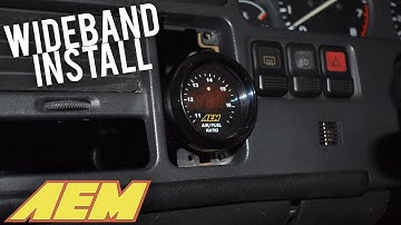 AEM WideBand Install RHD Integra