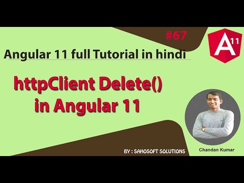 httpClient Delete in Angular 11 :  Angular 11 Full Tutorial in Hindi