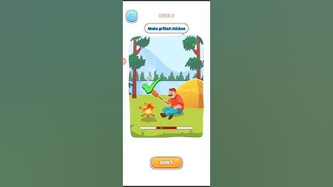 Brain Test Thinking game Level 9|Make Grilled Chicken 🐔|🔥 Subscribe🔥#androidgames #gameplay #trend