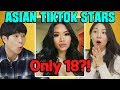 ASIAN KOREAN REACT TO Most Popular ASIAN TikTok STARS! Same But Different !