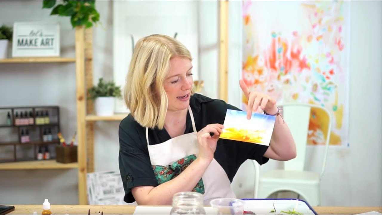 Let's Make Art Matter for Sara - August Watercolor Tutorial - YouTube