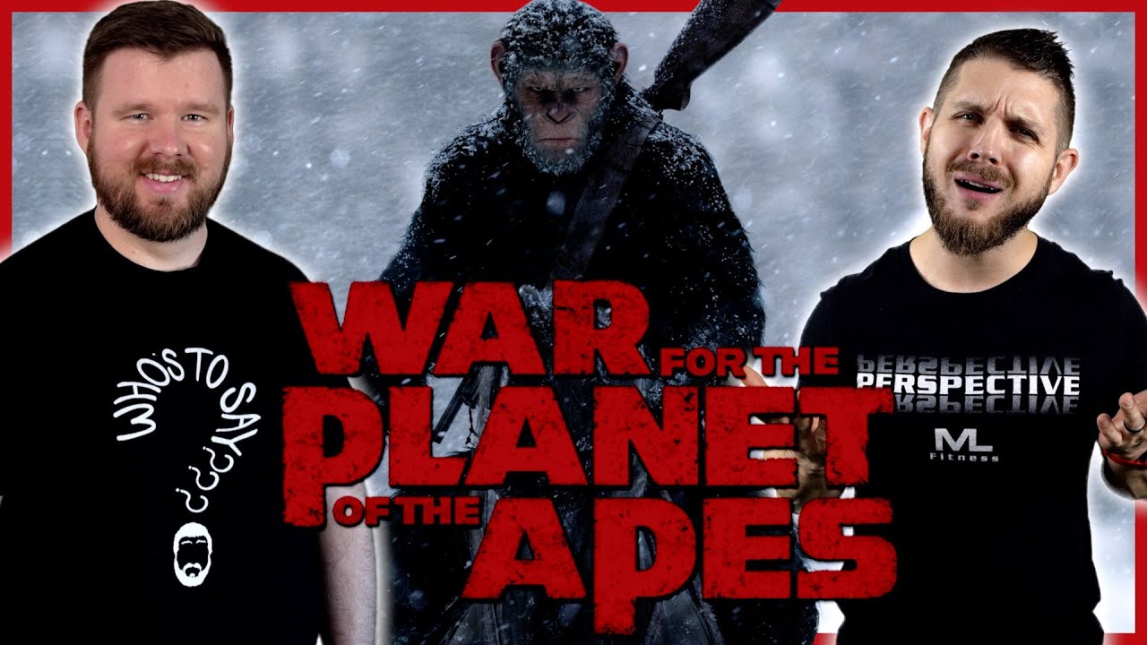 My friend watches WAR FOR THE PLANET OF THE APES for the FIRST time || Movie Reaction