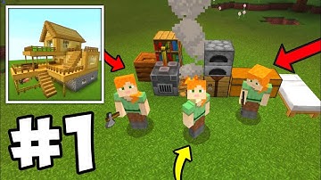 Loki Pro Multiplayer Survival Series Walkthrough Gameplay Part 1 | Craft Skyland Loki Pro